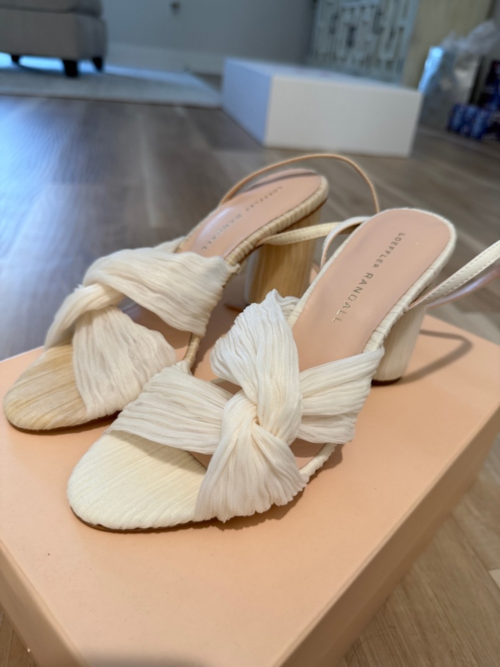 Loeffler Randall Reed Pleated Heels